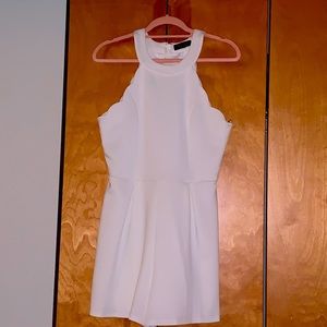 White Romper Wedding Shower